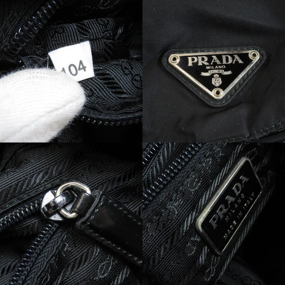 Prada logo Backpack Rucksack Daypack - Picture 7 of 11
